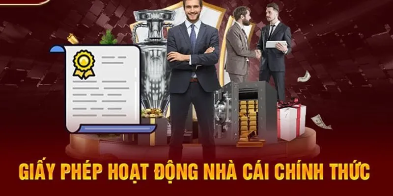 Giấy phép và chứng nhận hoạt động của Hitclub