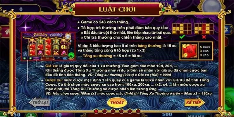 Quy định về luật chơi